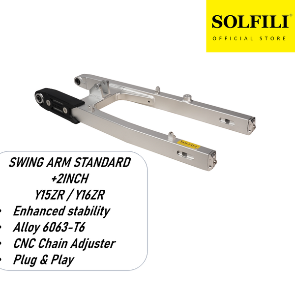 SOLFILI Motorcycle Swing Arm Standard +2inch