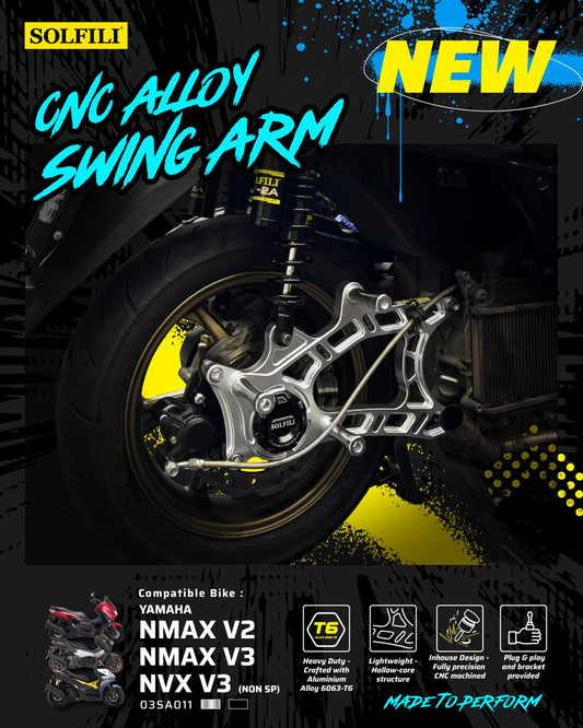 NEW PRODUCT RELEASE! CNC SWING ARM NVX V3