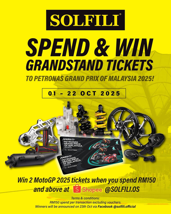 Solfili Nak Belanja! Menangi 2 Tiket Eksklusif ke SepangGP 2025