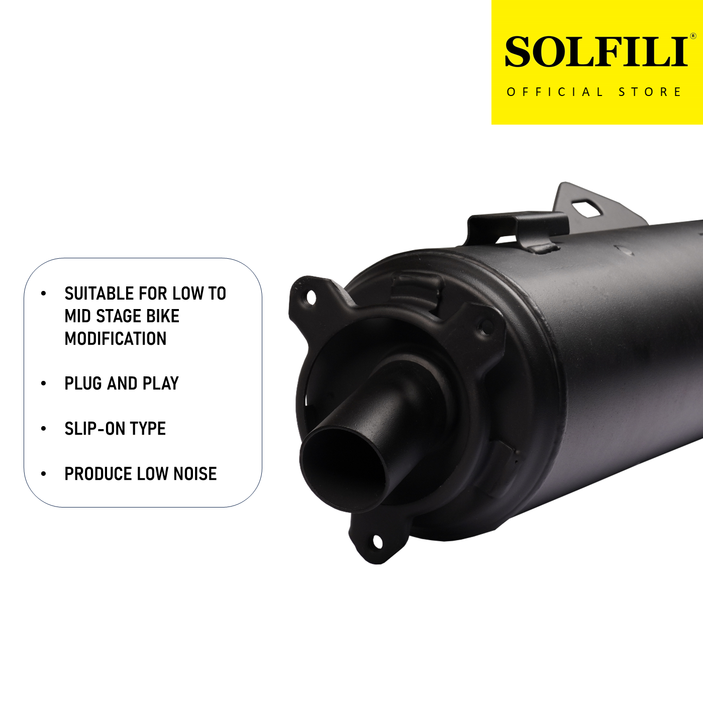 SOLFILI Back Pressure Exhaust